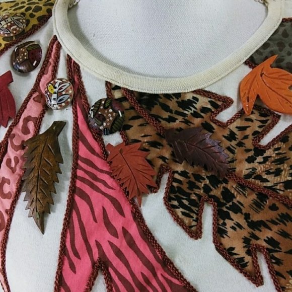 Vintage Richly Embellished 20 Ans by Mariea Kim Top - M - NWT - Picture 2 of 9